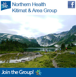 Mountains and river view around Kitimat